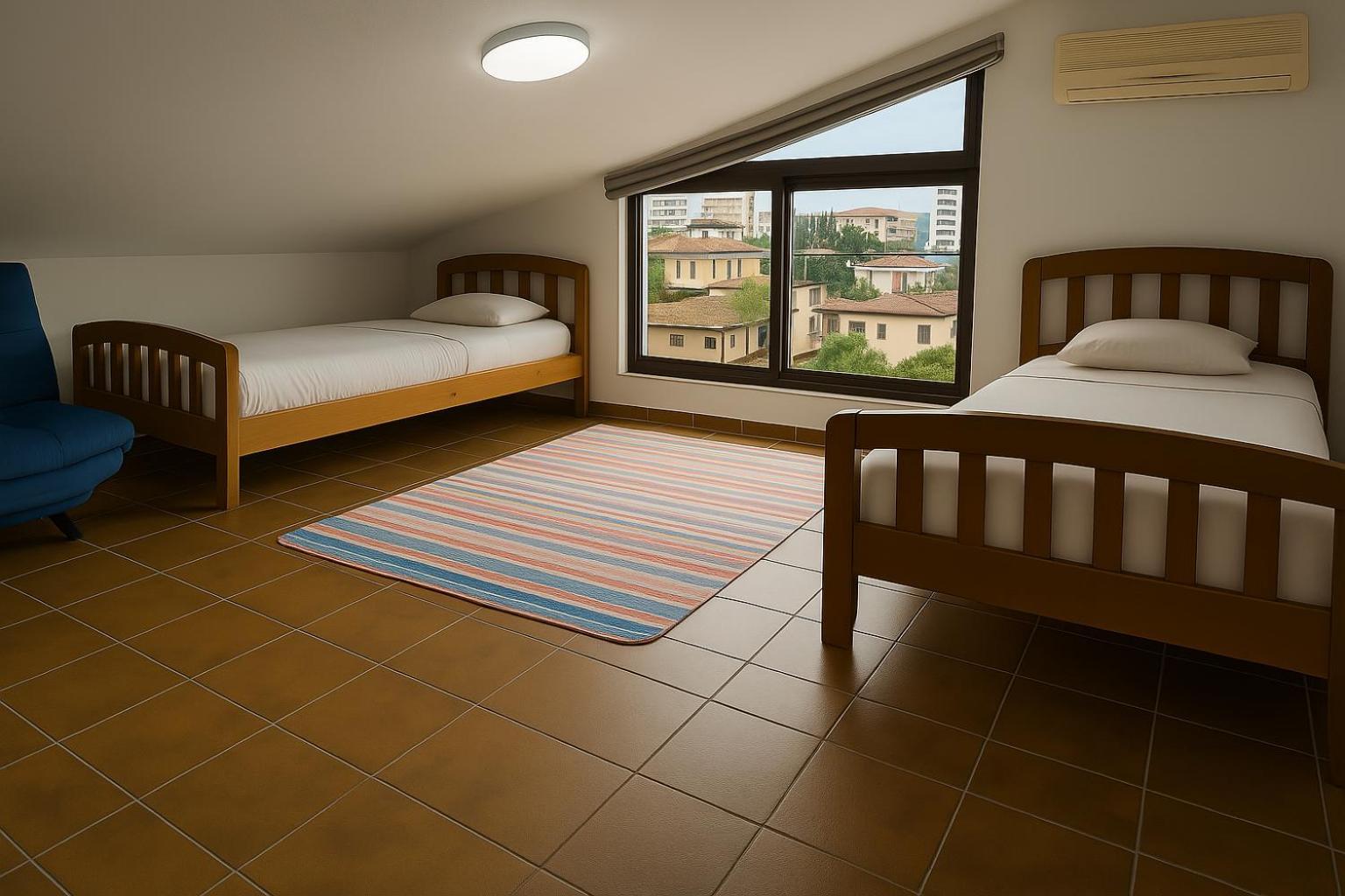 Cozy Big Apartment With Balcony Tirana Exterior photo